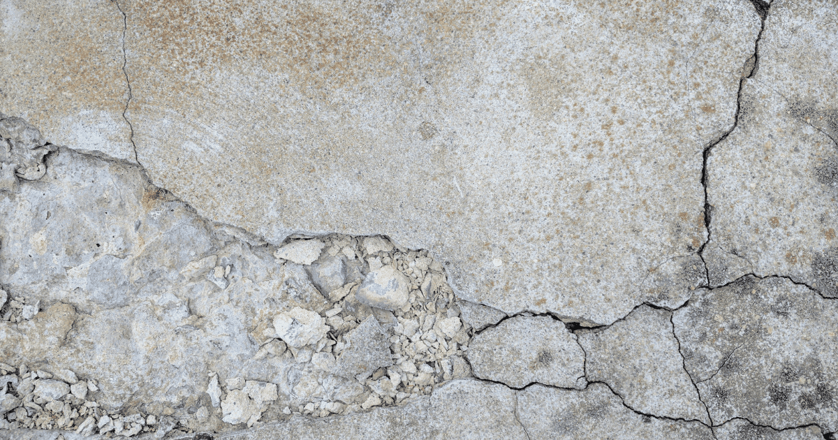 cracked concrete in middle tennessee